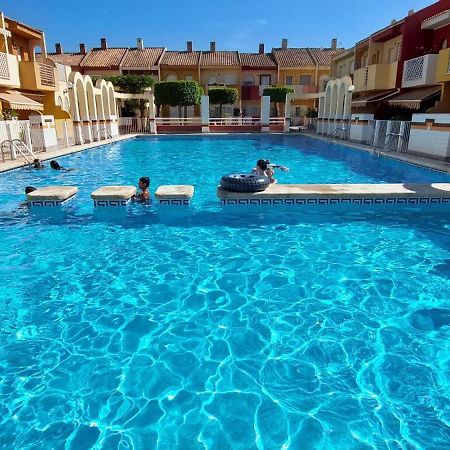 Casa Del Sol - Santiago De La Ribera, San Javier, 600 M From The Beach, Swimming Pool Exterior foto